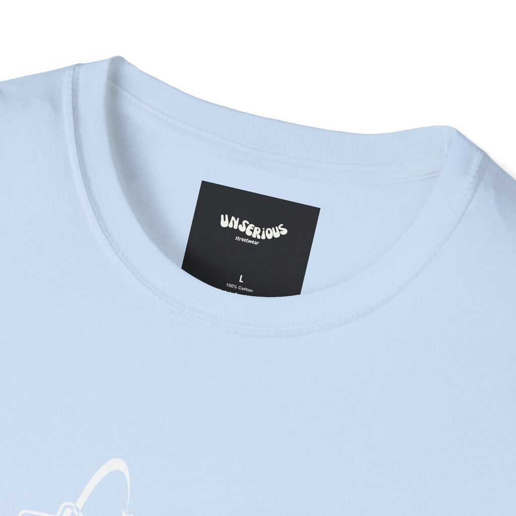 Eyes on the Stars Graphic Tee in Light Blue.