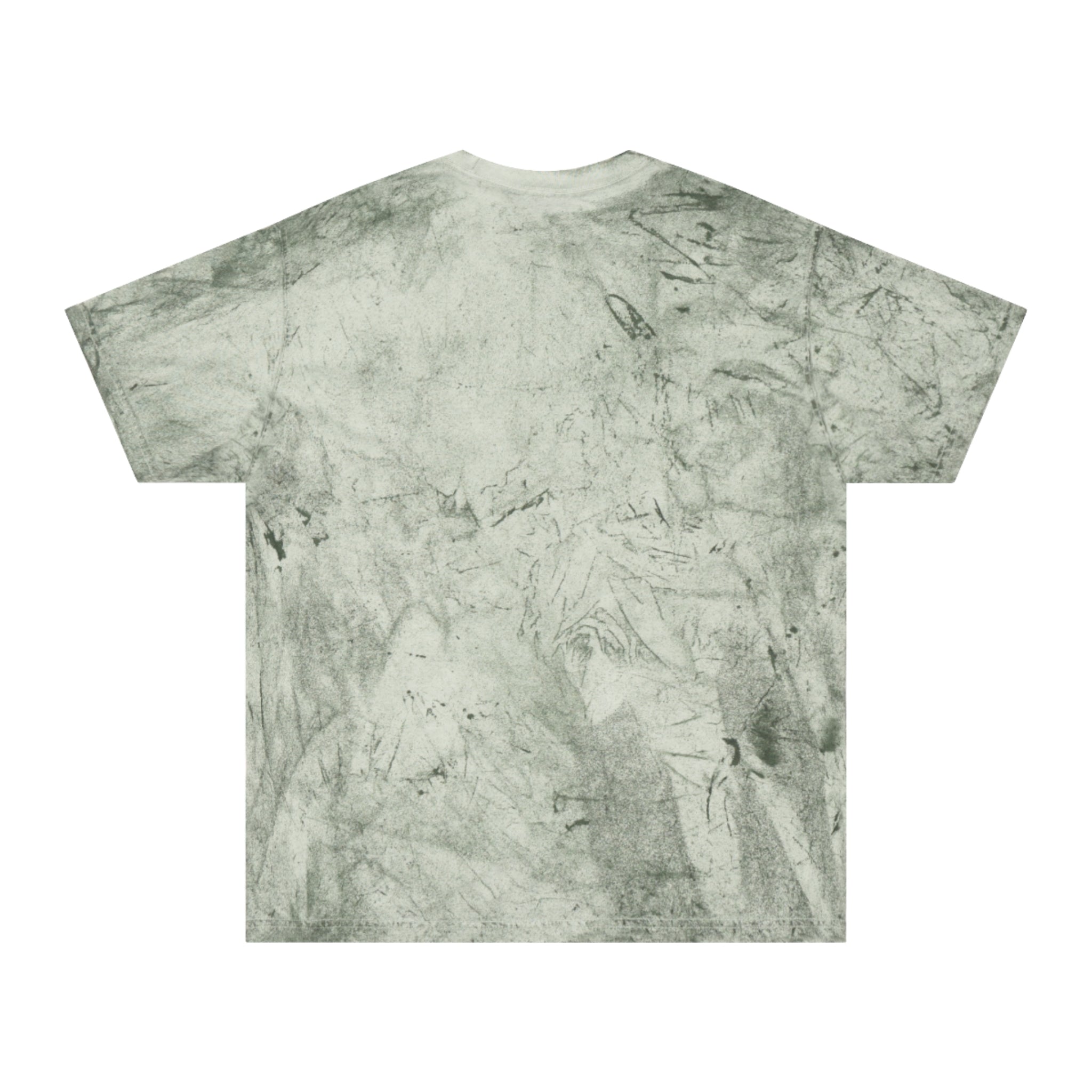 Marbled Tie-Dye T Shirt with Unserious Streetwear Logo