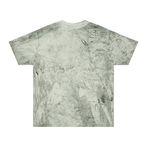 Marbled Tie-Dye T Shirt with Unserious Streetwear Logo